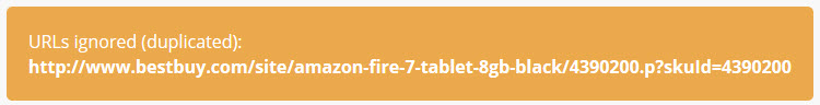 Brand URL already exists