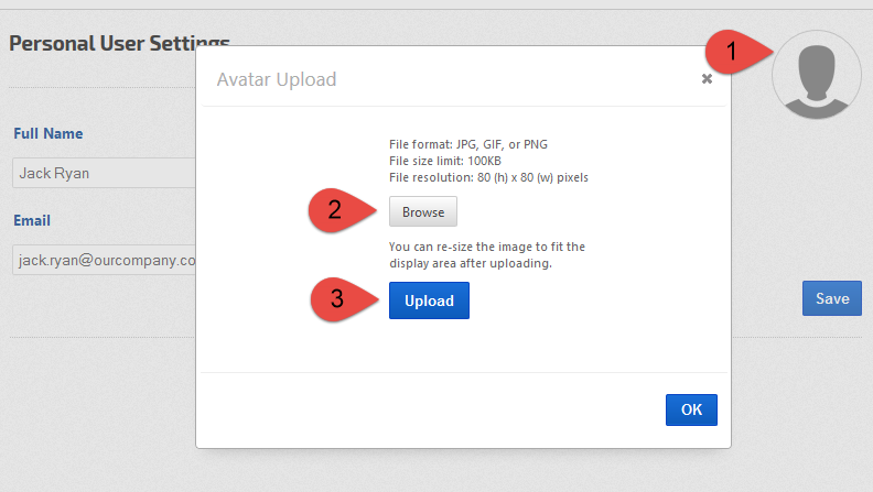 Add an Avatar