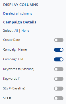 Campaign Details