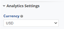 Select the type of google ads settings