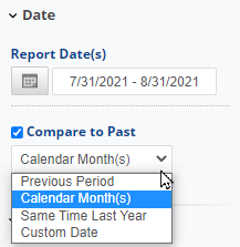 Date range