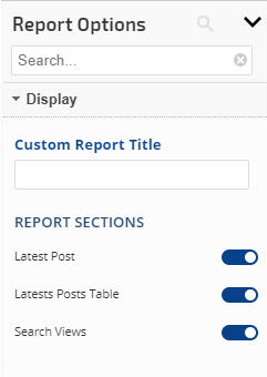 report date range