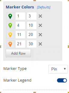 change map pin colors
