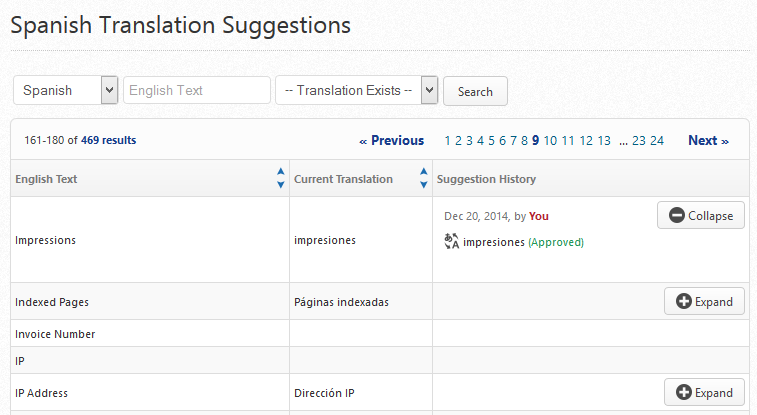 Your Translation has been approved