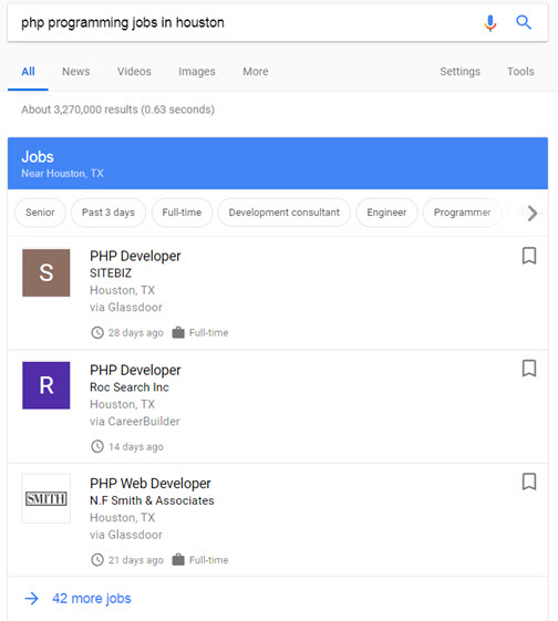 Google for Jobs